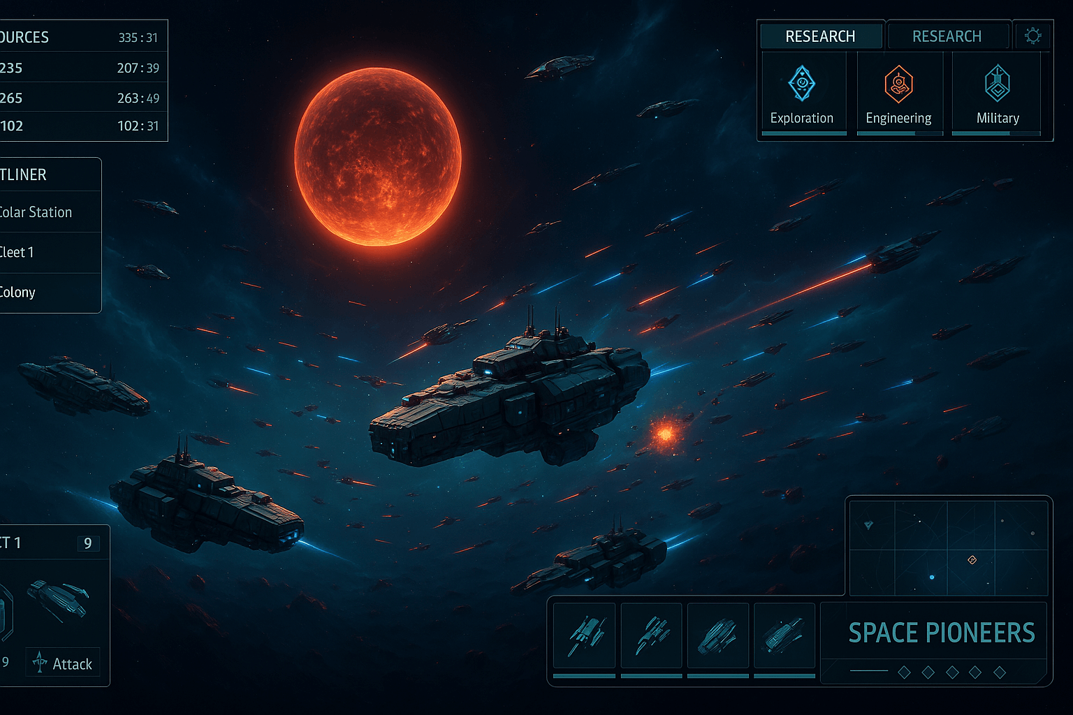 Space Pioneers